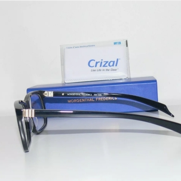 Morgenthal Frederics eyeglasses frames ROD Black - Picture 3 of 6